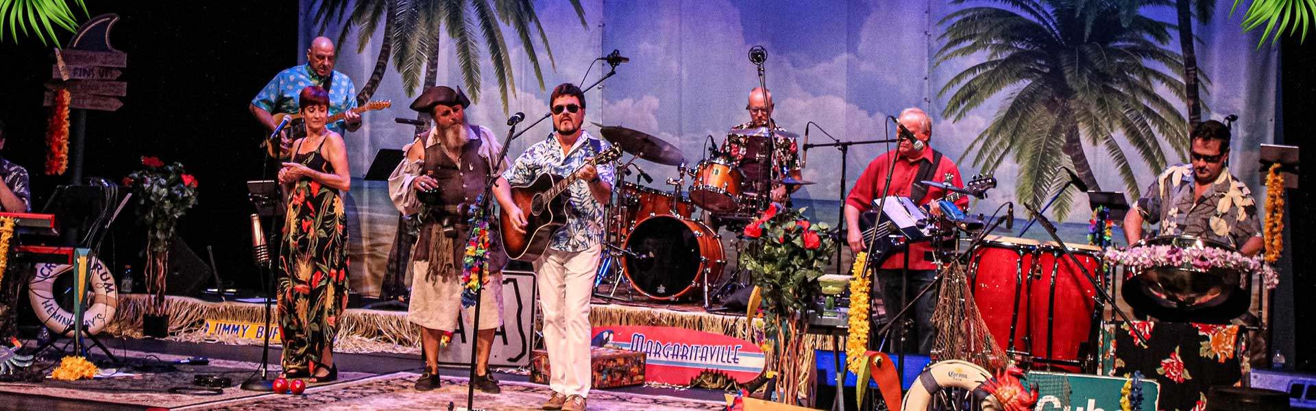 2024 Jimmy Buffett Tribute Show banner