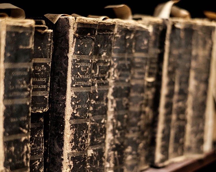 Old books, rare editions (Photo: Howard Yang)