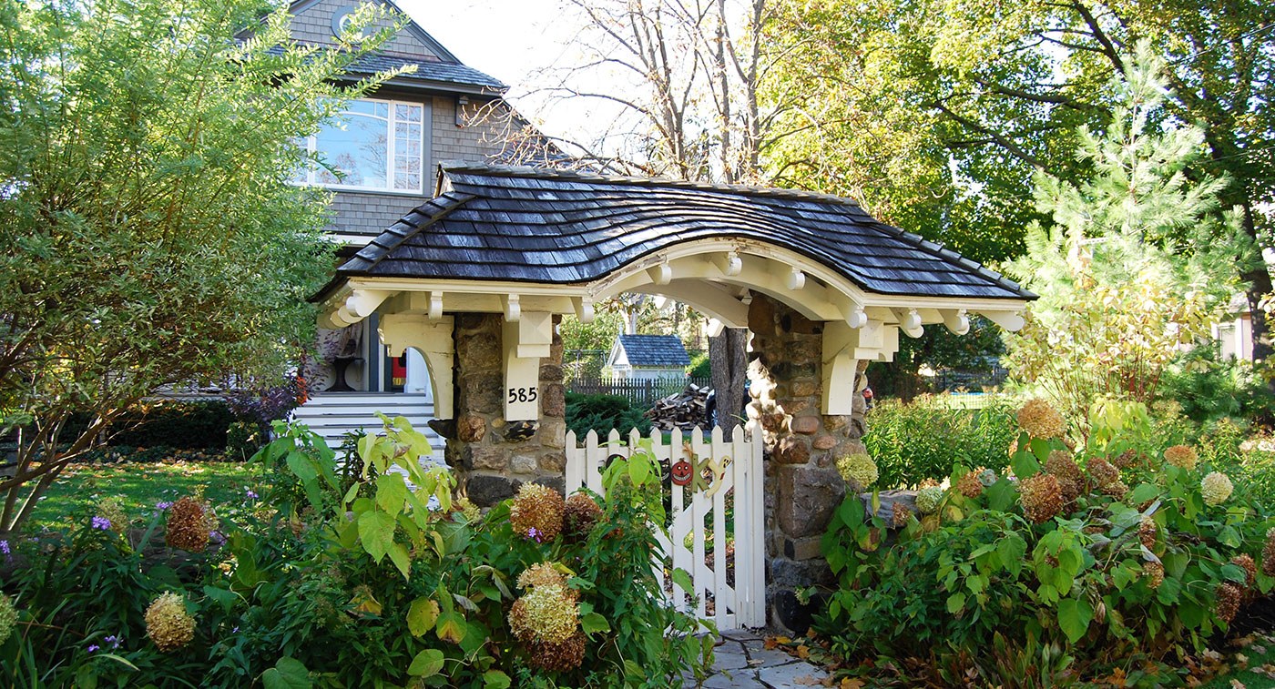 A property in the Rockcliffe Park Heritage Conservation District