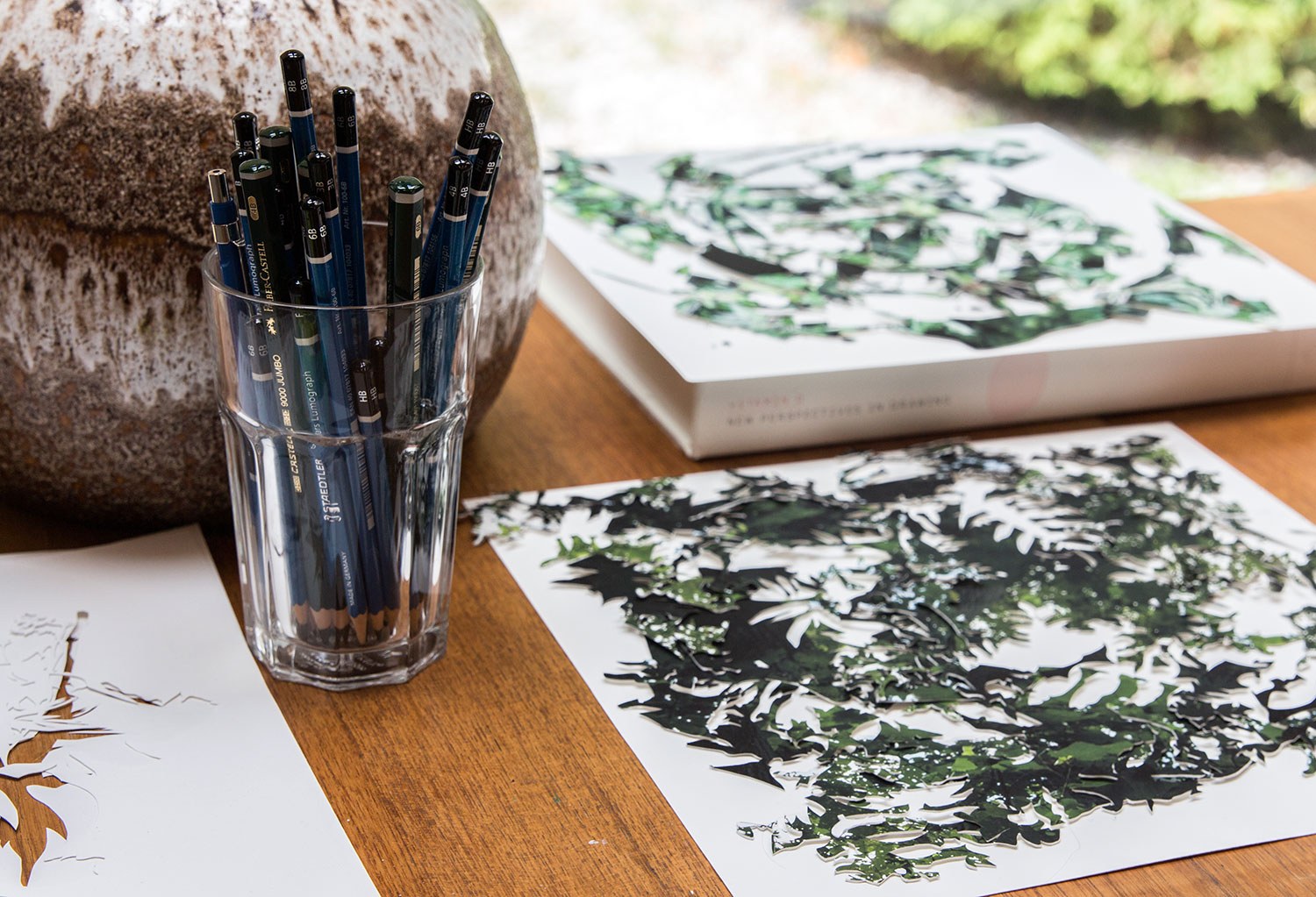 Art by Fiona Freemark, artist in residence, 2018