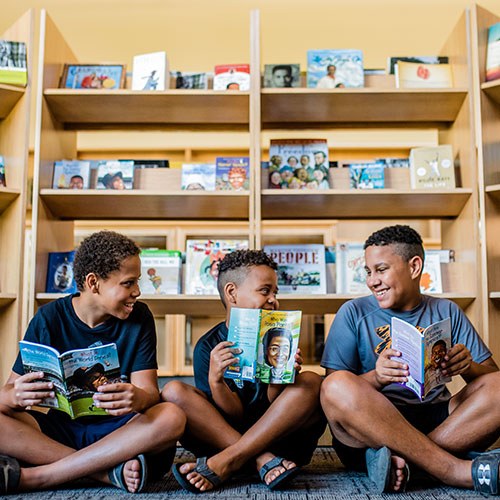 Boys at the Josiah Henson Museum of African-Canadian History (Photo: Ontario Southwest/Chatham-Kent Tourism)