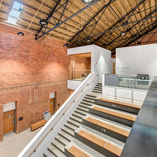 School of Creative Arts (SoCA), University of Windsor, at the former Windsor Armouries (Photo: Curt Clayton)