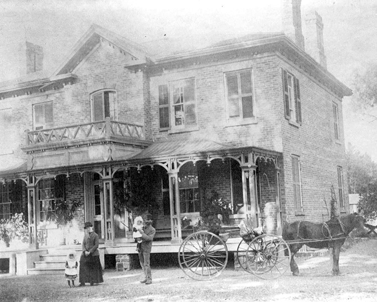 Exterior of Benares, c. 1885