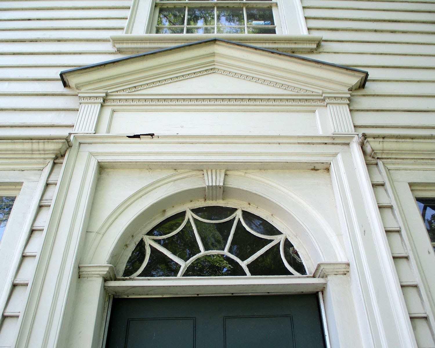 The front door of Duff-Baby House, Windsor