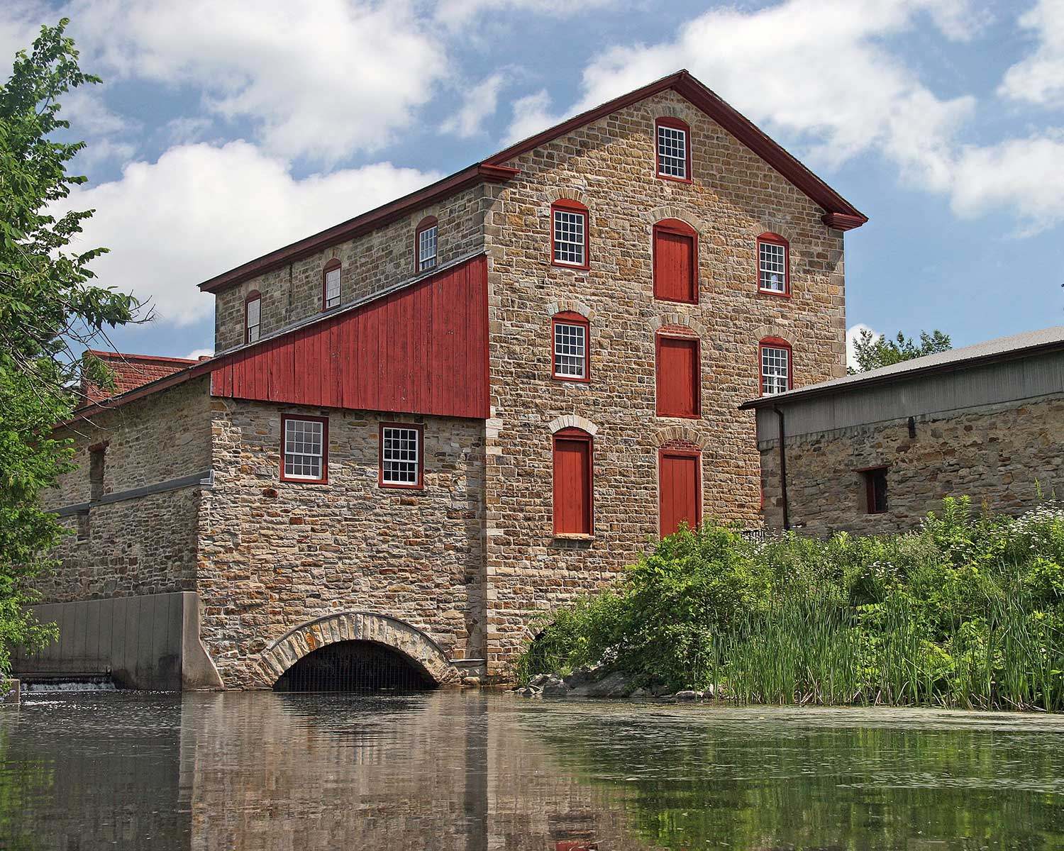 Old Stone Mill, Delta (Photo: Ken Watson, courtesy of Doors Open Rideau Lakes)